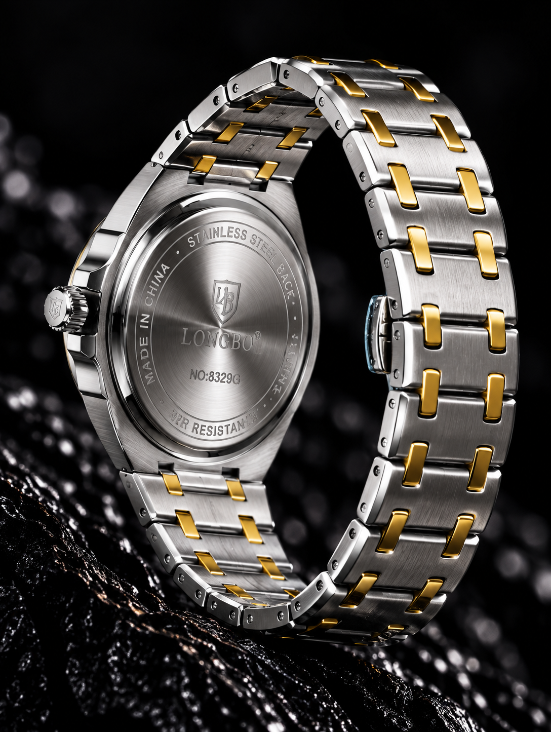 LONGBO MIDNIGHT BLUE ROSE GOLD