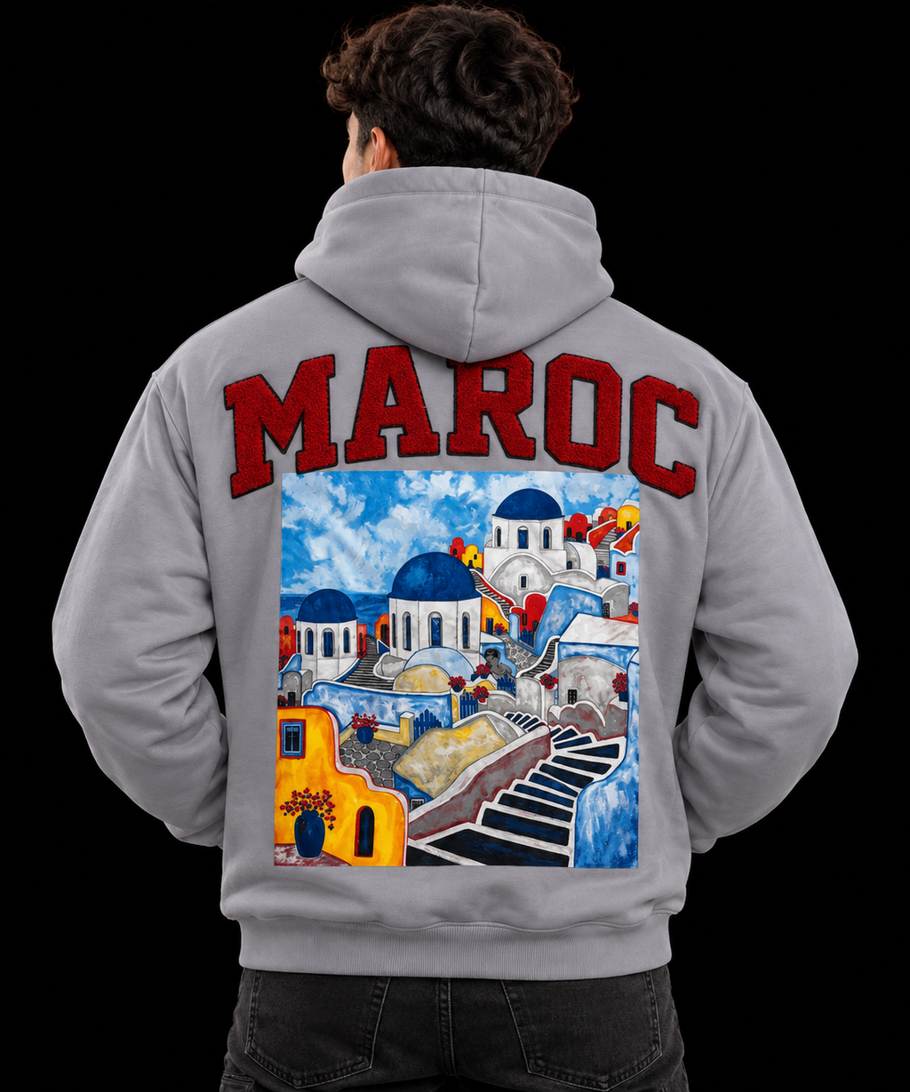 SUDADERA MAROC COLOR GRIS