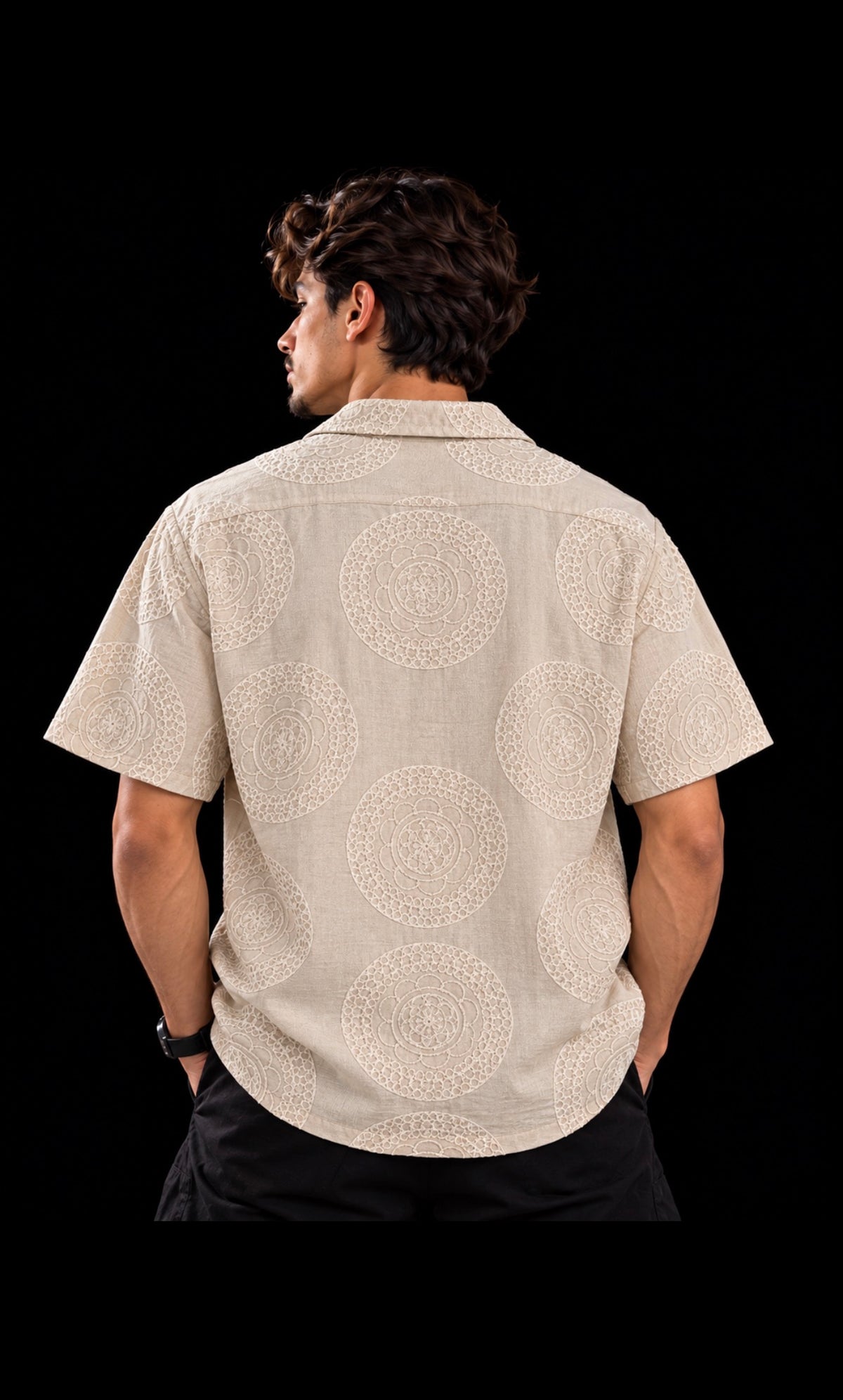 CAMISA OLD MONEY BEIG