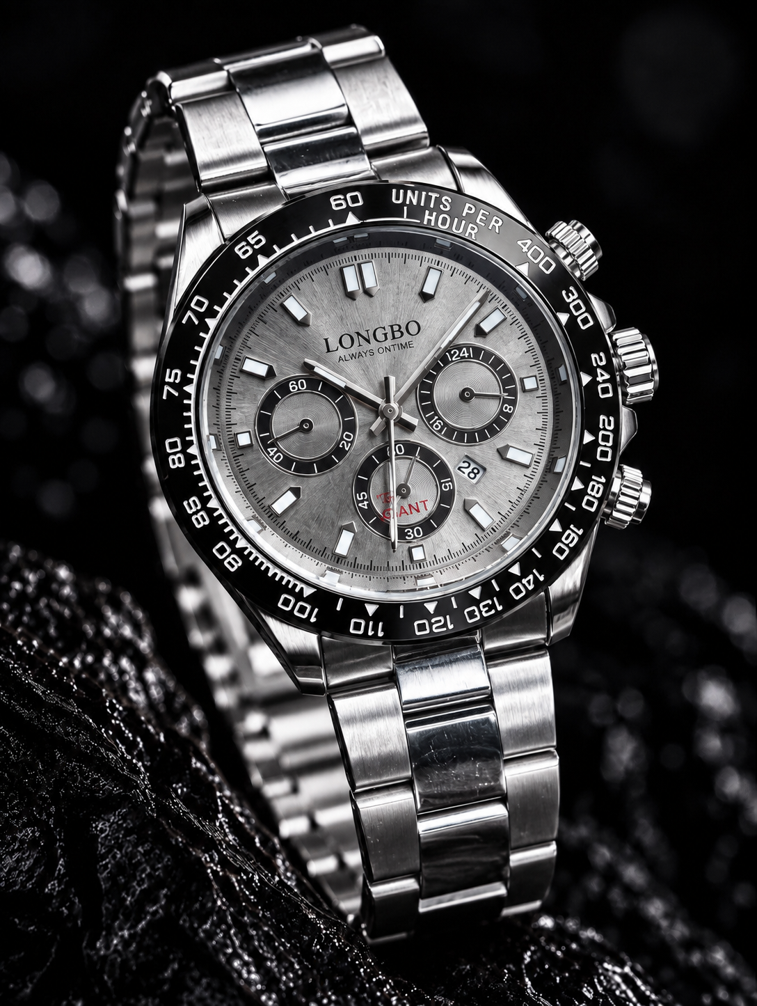 LONGBO ROYAL CHRONO PLATA