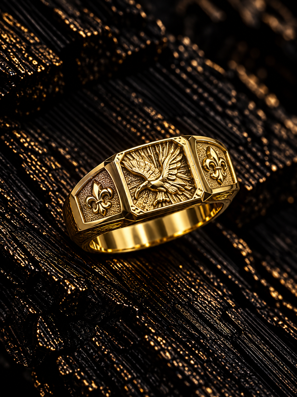 ANILLO AGUILA DORADA