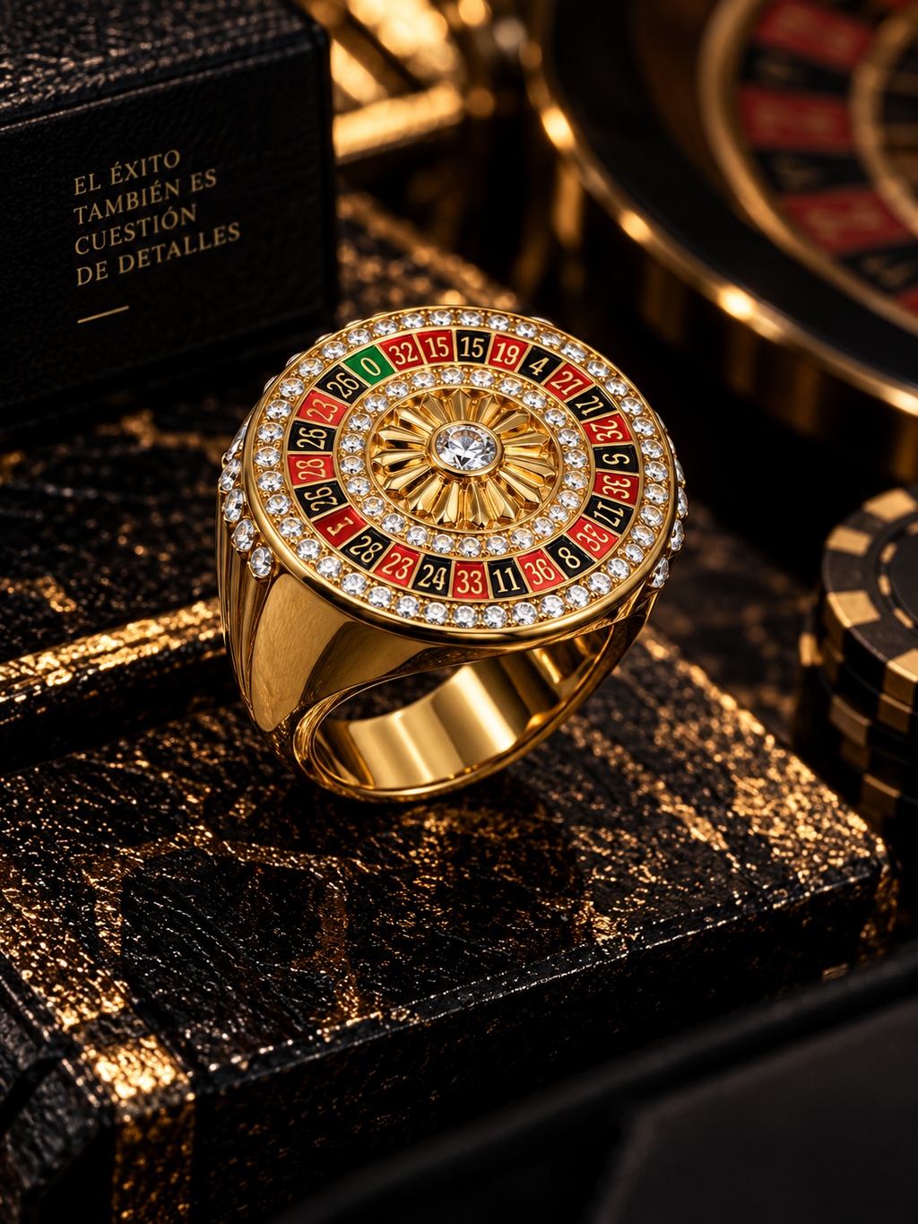 ANILLO RULETA GOLD