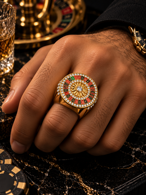 ANILLO RULETA GOLD