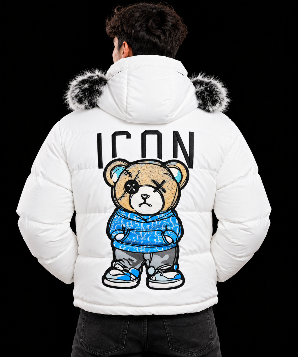 CHAQUETA OSITO BLANCA