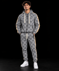 CONJUNTO MONOGRAM GRIS