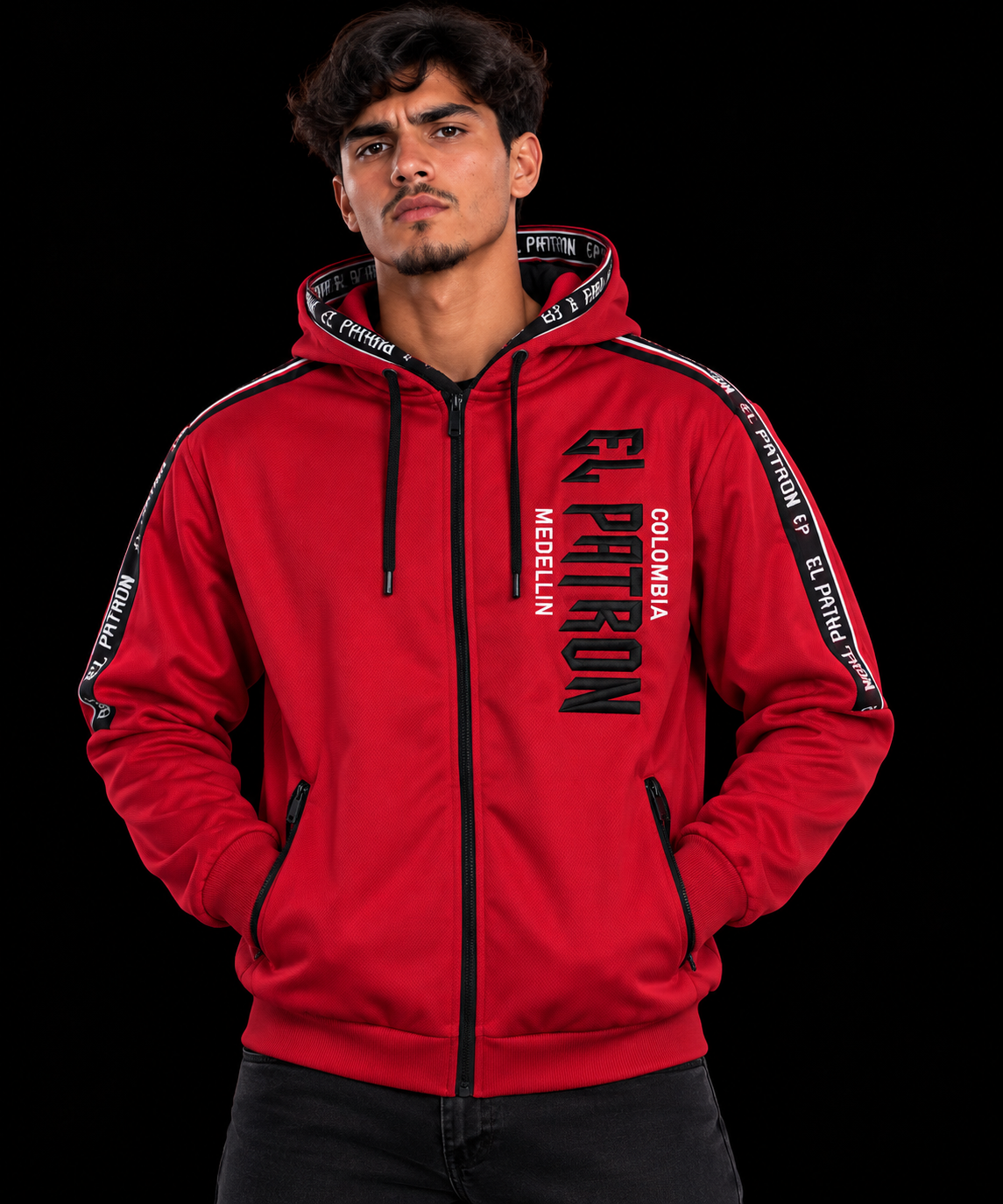 CHAQUETA EL PATRON ROJA
