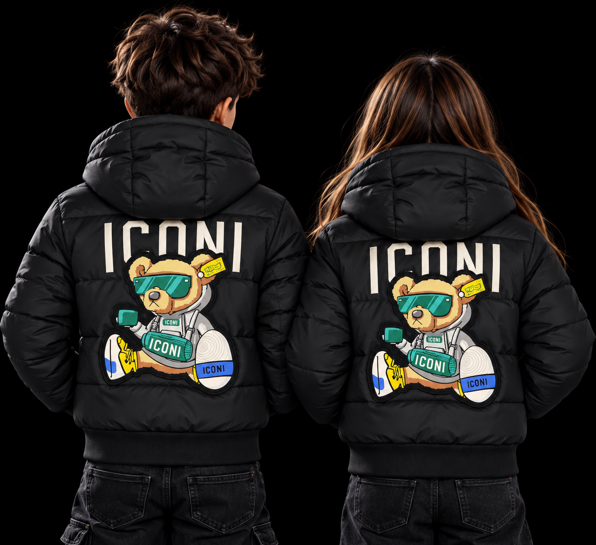 CHAQUETA OSITO VERDE UNISEX