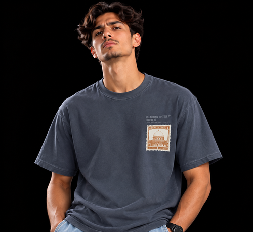 CAMISETA PALESTINA GRIS