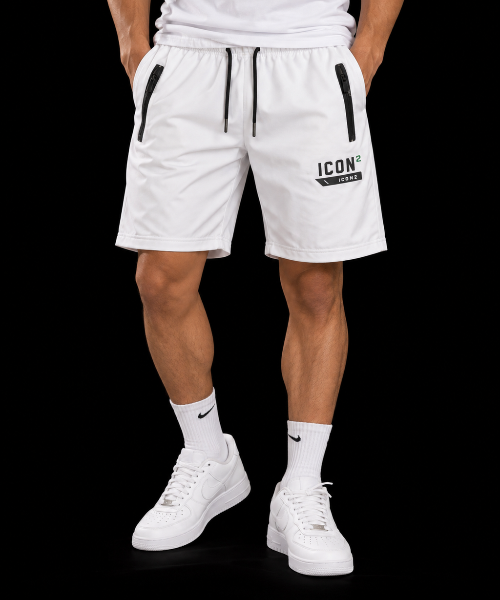 PANTALON CORTO ICON BLANCO