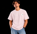 CAMISETA CORAZON ROSA
