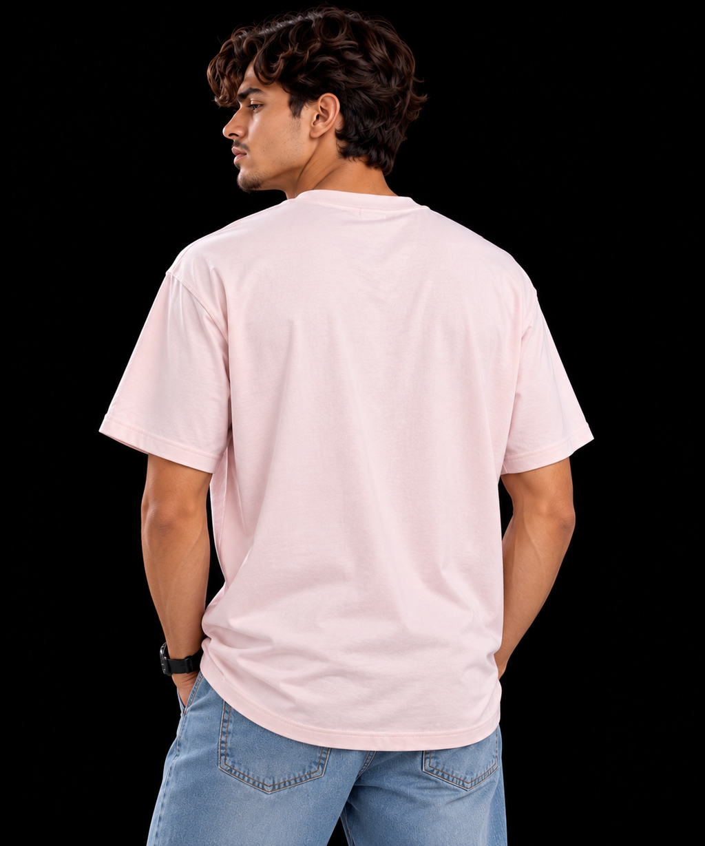 CAMISETA CORAZON ROSA