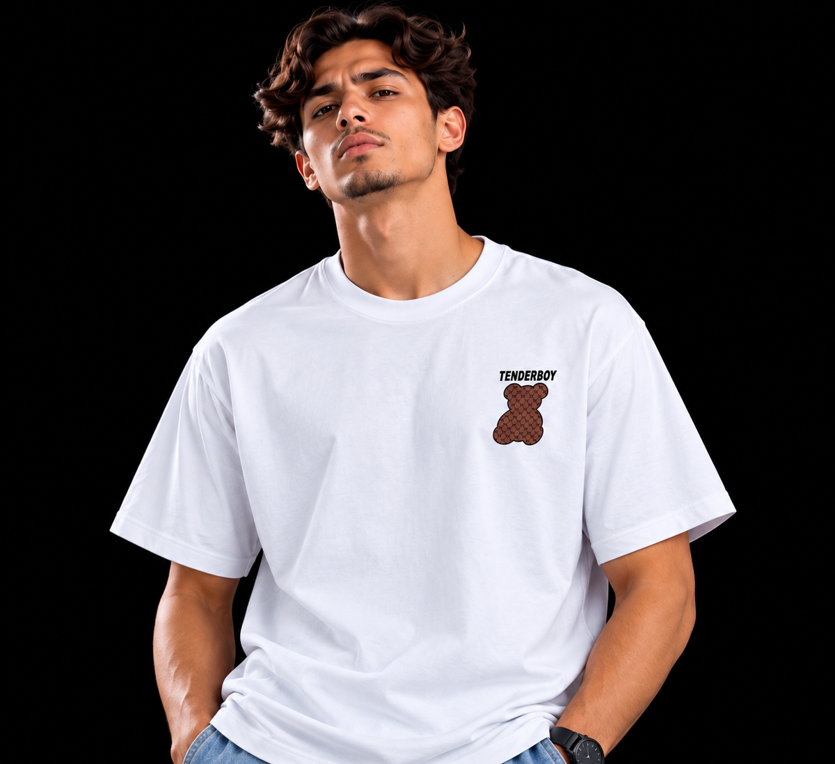CAMISETA TENDERBOY BLANCA