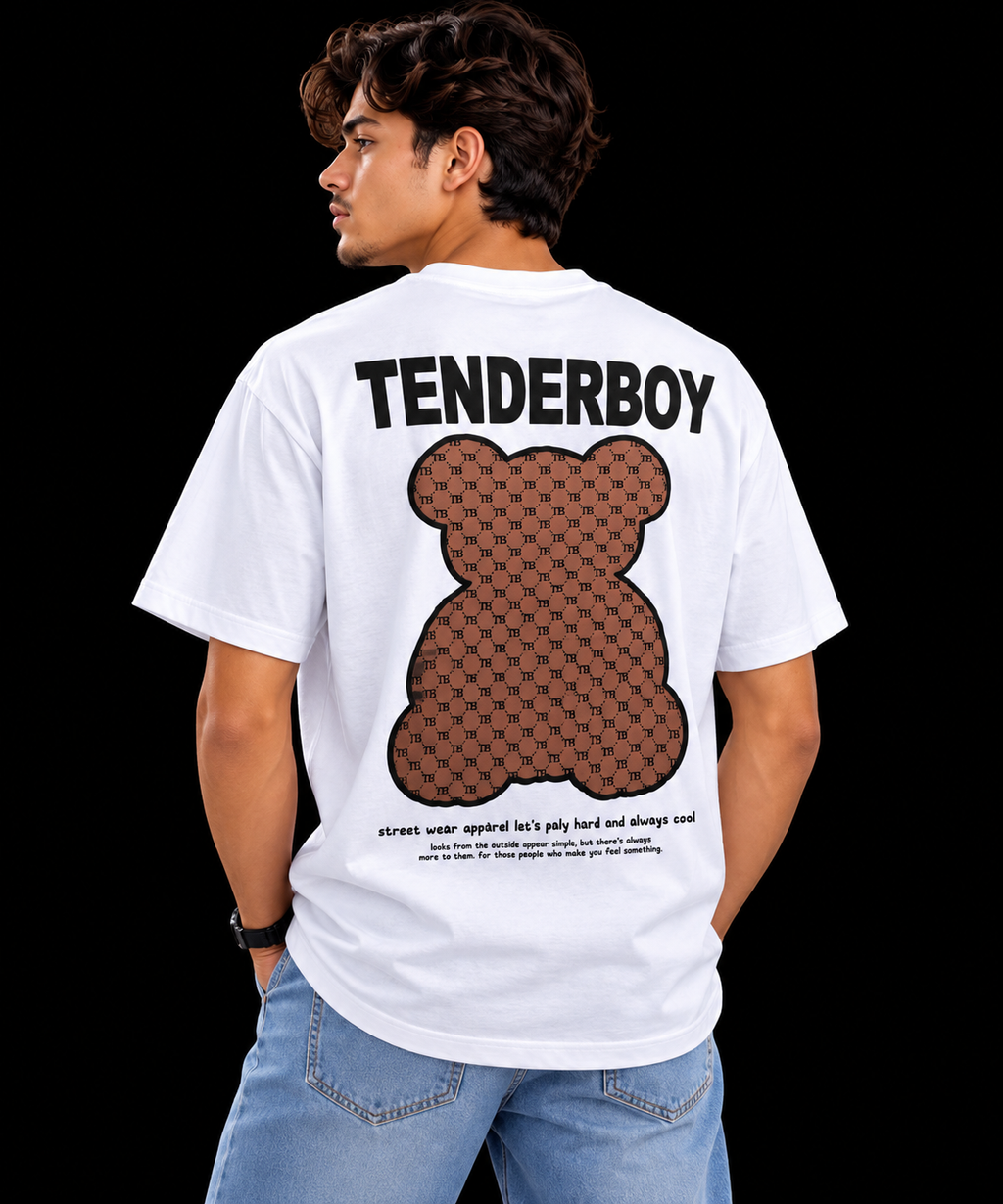 CAMISETA TENDERBOY BLANCA
