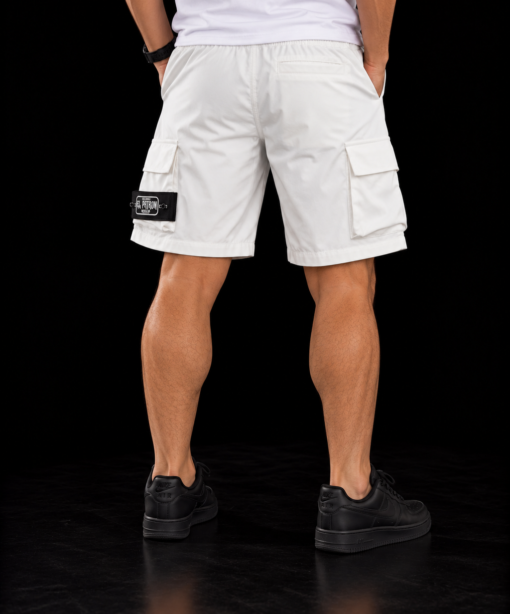 PANTALON CORTO EL PATRON BLANCO