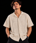 CAMISA OLD MONEY BEIG