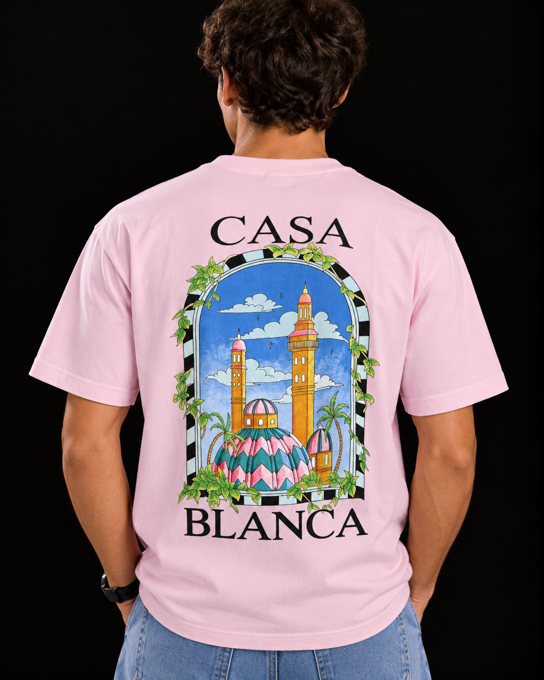CAMISETA CASABLANCA ROSA